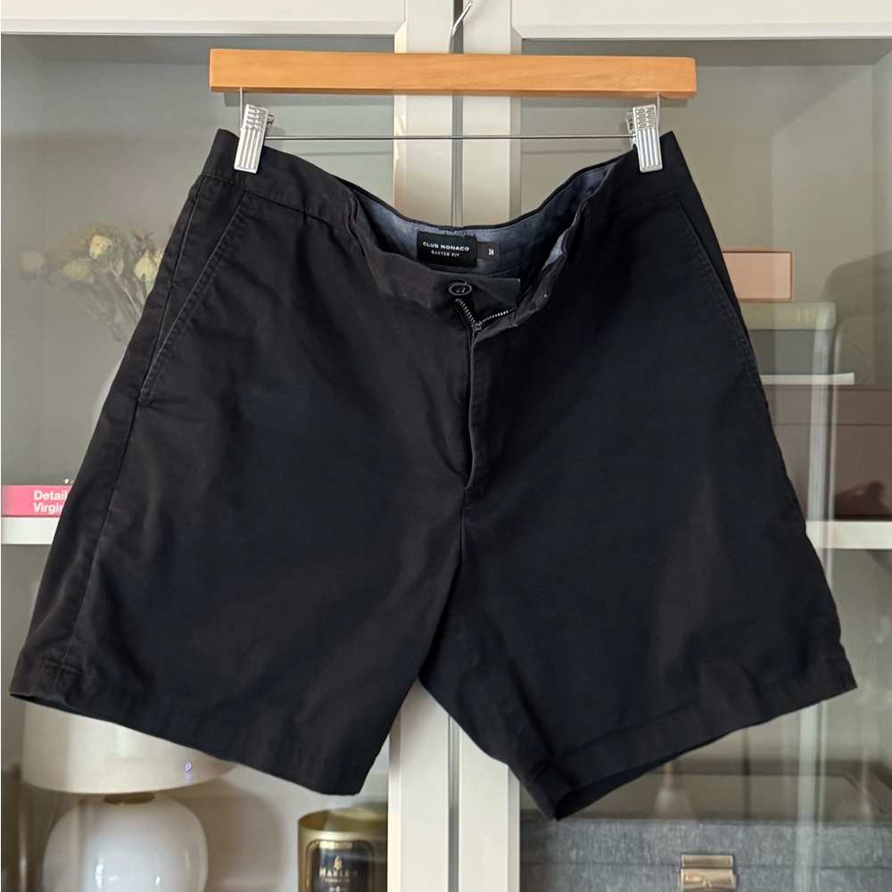 Club Monaco Classic Black Men's Shorts